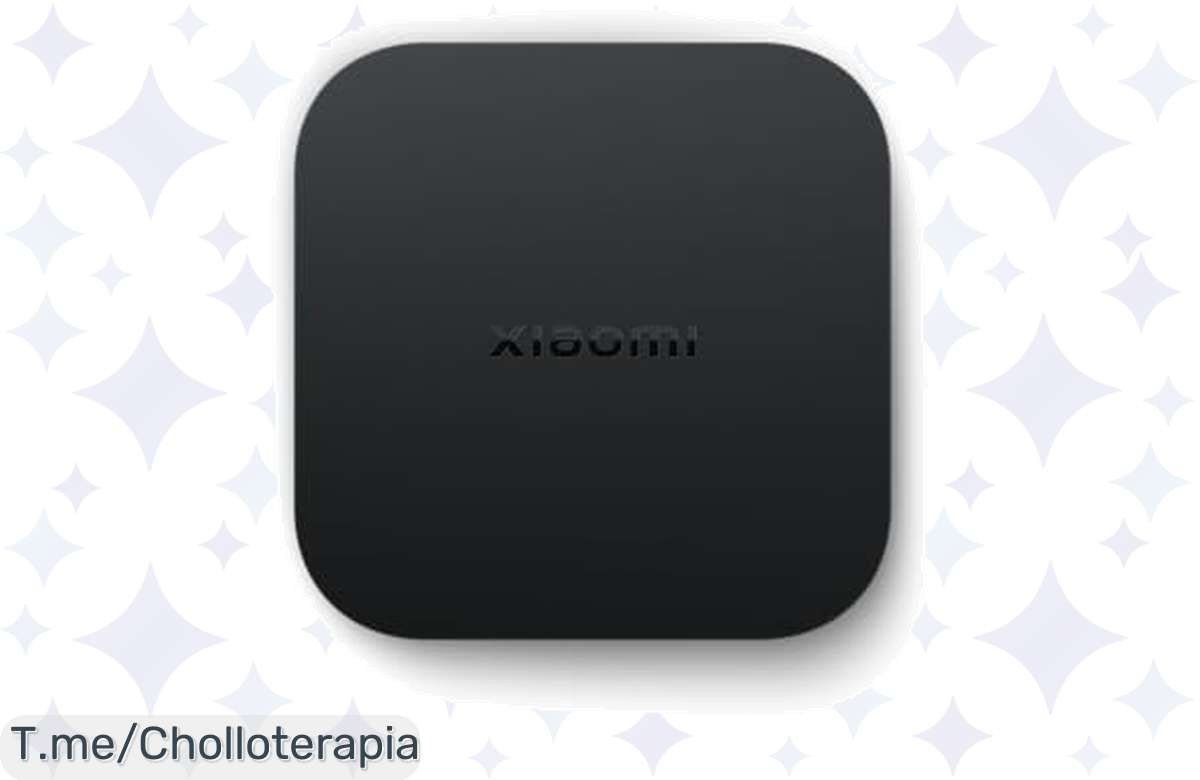 Transforma tu sala en un cine con el Xiaomi TV Box S 2nd Gen, imagen 4K y sonido Dolby Atmos. ¡No te pierdas este super chollo! Compra ahora antes que se agote.