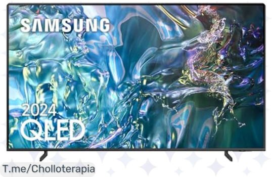 Transforma tu sala en un cine con la Samsung TV QLED 4K de 50” ¡Super chollo! Controla tu hogar y disfruta más de 100 canales gratis, oferta única que no puedes dejar pasar