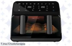 Transforma tus comidas con la Cecotec Freidora sin Aceite de 9L, cocina saludable con solo una cucharada y aprovecha este chollo brutal, ¡compra ahora antes que se agote!