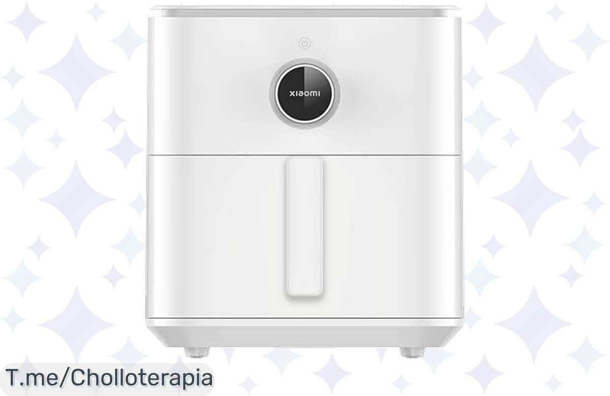 Transforma tus comidas con la Xiaomi Smart Air Fryer 6.5L y disfruta de un super chollo: cocción perfecta y control por voz, ¡compra ya antes que se acabe esta oferta única!