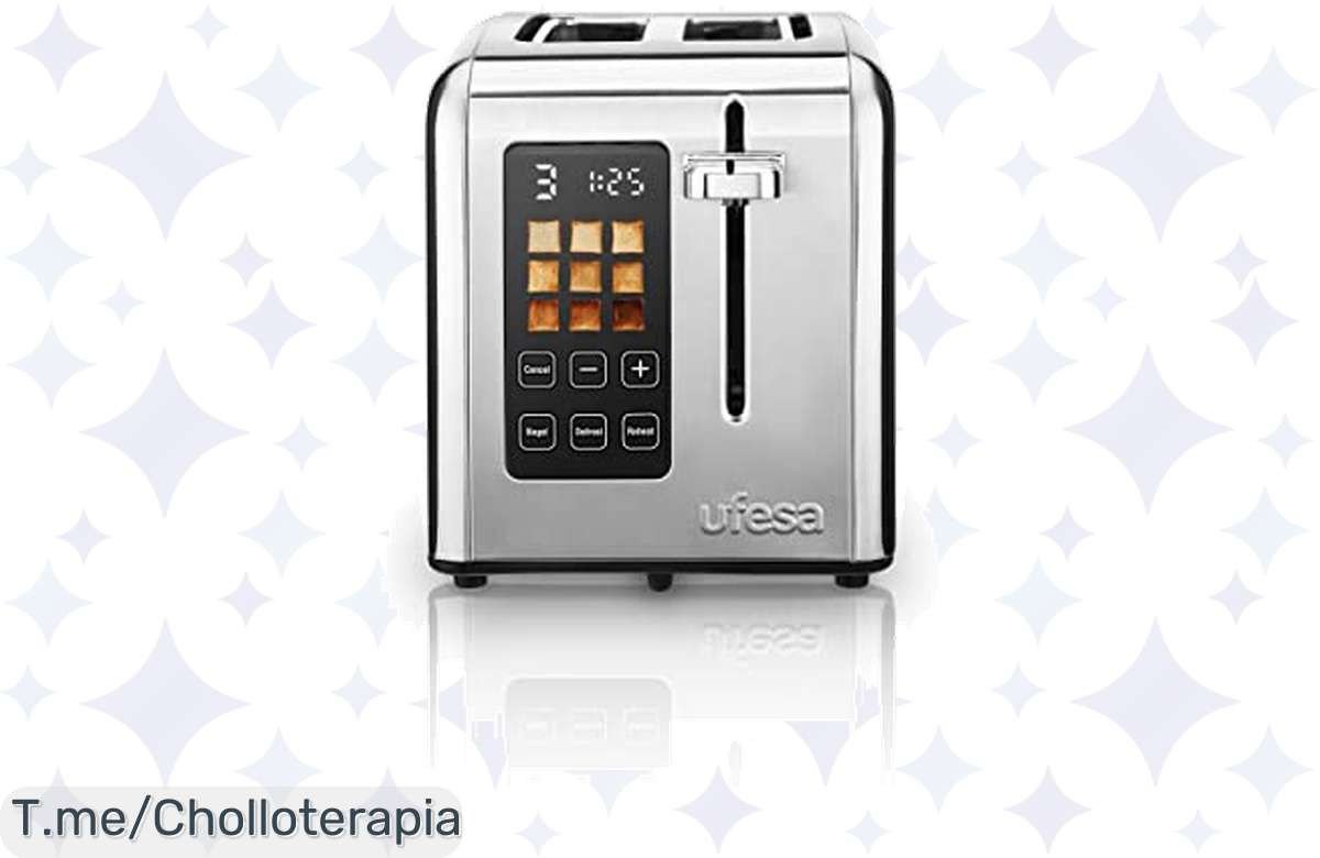 Transforma tus desayunos con el Ufesa Perfect Toaster: ¡tostadas perfectas en segundos! No te pierdas este super chollo, oferta limitada. ¡Compra ya y disfruta!