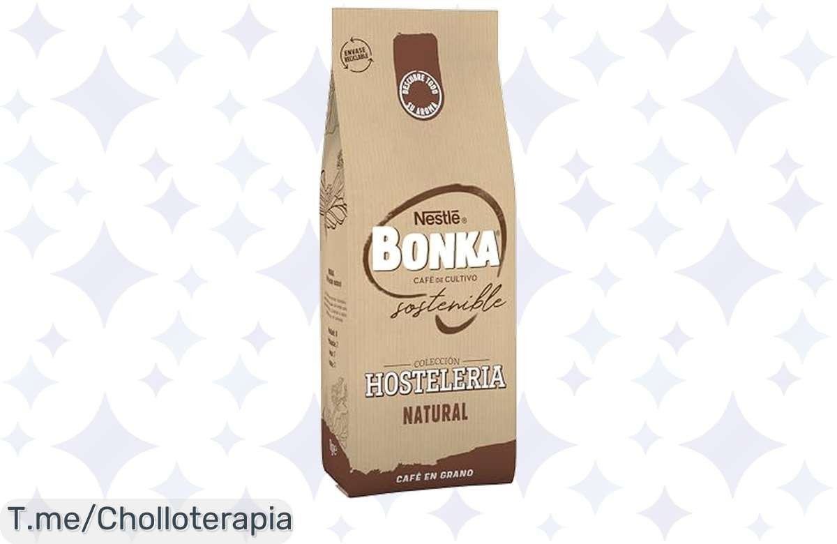 Transforma tus mañanas con el super chollo del café Bonka en grano natural, un sabor único que no podrás resistir. ¡Aprovecha este ofertón y llévatelo ya!