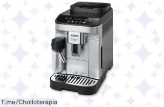 Transforma tus mañanas con la Cafetera Superautomática DeLonghi, crea lattes de lujo en casa y sorprende a todos ¡No te pierdas este super chollo limitado!