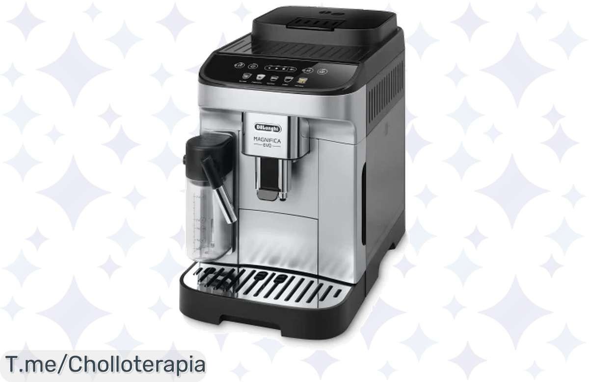 Transforma tus mañanas con la Cafetera Superautomática DeLonghi, crea lattes de lujo en casa y sorprende a todos. ¡No te pierdas este super chollo limitado!