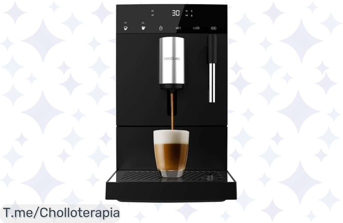 Transforma tus mañanas con la cafetera mágica que prepara espressos y americanos en un instante, limpieza automática y café siempre fresco a un precio de ganga. ¡Compra ahora!
