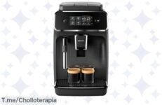 Transforma tus mañanas con la cafetera superautomática Philips, molinillo y espumador incluidos en un ofertón nunca visto ¡Aprovecha este chollo antes que se agote!