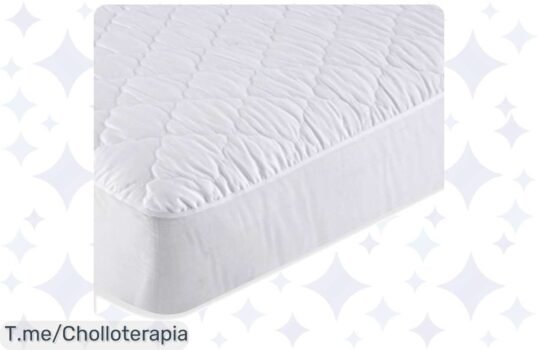 Transforma tus noches con un ofertón: protector de colchón acolchado antiácaros, duerme tranquilo y despierta renovado ¡Aprovecha este chollazo antes de que se agote!