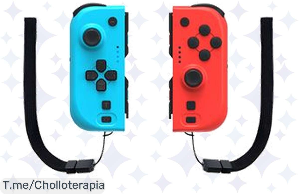 Transforma tus partidas en épicas con los mandos iJoyCon OEM TNS0163B para Switch. Super chollo en rojo y azul que no puedes dejar pasar. ¡Compra ya y siente la diferencia!