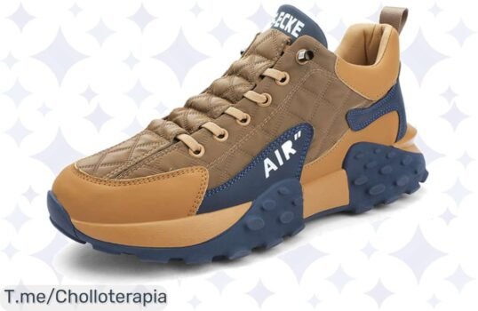 Transforma tus pasos con nuestras zapatillas ligeras y transpirables, super chollo de comodidad y estilo que no puedes dejar escapar ¡Aprovecha este ofertón antes que se acabe!