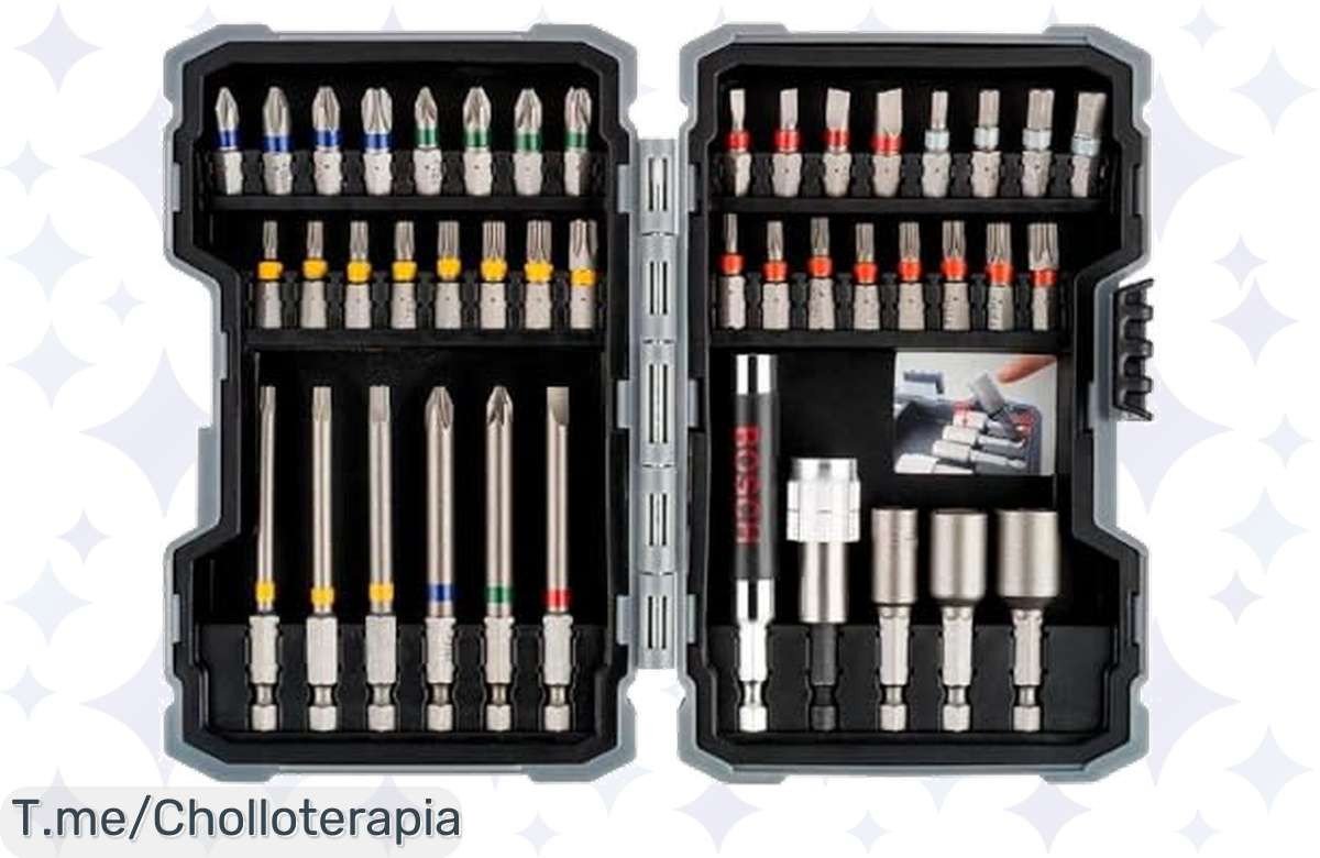 Transforma tus proyectos con el set de 43 herramientas Bosch Profesional a un precio loco, ¡resistentes y rápidas! Oferta única, compra ahora antes que se agote.