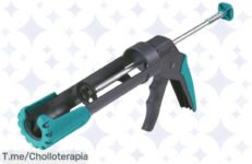 Transforma tus proyectos en un juego con la pistola de cartuchos MG 200: potencia increíble, sin goteos y comodidad total ¡No te pierdas este super chollo!