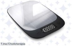 Transforma tus recetas con la báscula de cocina digital en un super chollo, fácil de limpiar y pantalla grande ¡No te quedes sin ella, compra ahora esta oferta limitada!