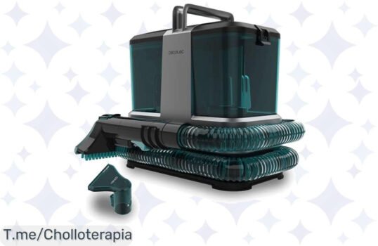 Transforma tus tapicerías con el limpiatapicerías Conga 2000: limpieza profunda y fácil en una sola pasada, ¡aprovecha este ofertón antes de que se acabe!