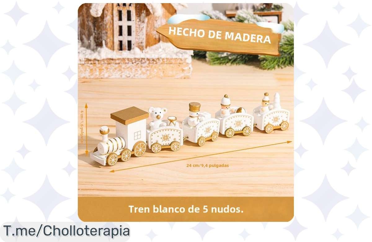 Transfórmate en el héroe de la Navidad con nuestro Tren Feliz Navidad 2024, un super chollo que iluminará tus fiestas. ¡Aprovecha esta oferta única antes de que se agote!