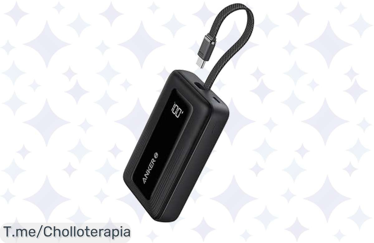 Viaja sin preocupaciones con el Anker Zolo Power Bank de 20,000 mAh y carga rápida; ¡ofertón único! Carga tu iPhone hasta 4 veces. Aprovecha este precio loco antes que se agote.