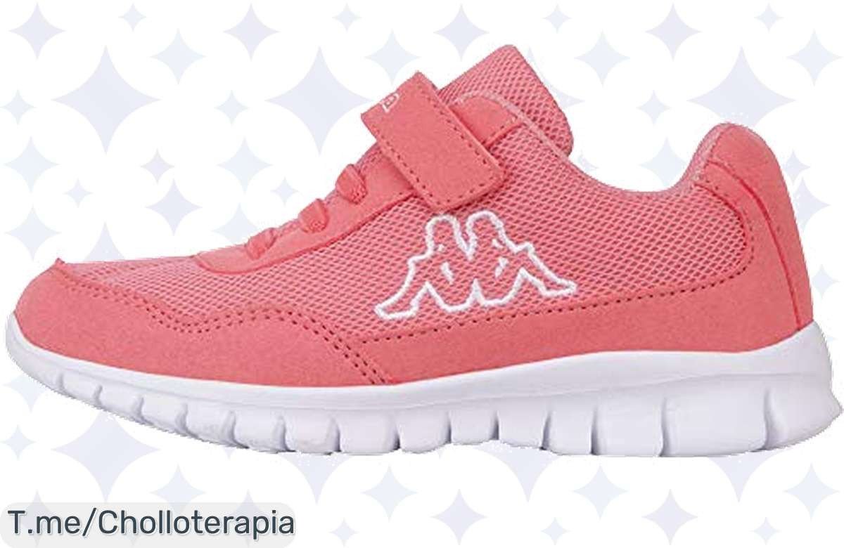 Zapatillas Kappa para peques con velcro, comodidad y un diseño que encanta. Aprovecha este ofertón único antes de que se agoten, ¡tu peque lo merece!