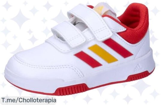 Zapatillas adidas Tensaur Hook And Loop para tus peques a un precio loco, cierre fácil con velcro y comodidad todo el día ¡No te quedes sin ellas, compra ya!