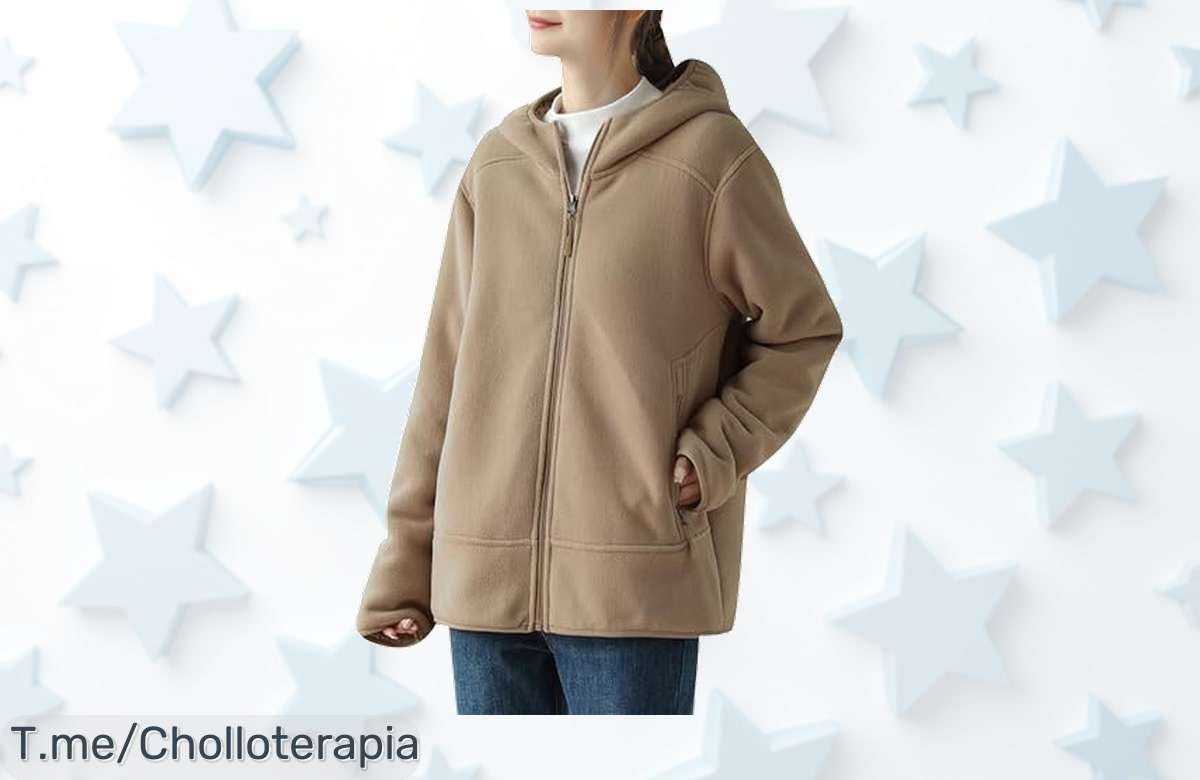 Abrigo de lana ultra cómodo con capucha a un precio loco: ¡descuentazo brutal y estilo inigualable! No dejes escapar esta oferta única, las unidades vuelan. Actúa ya.