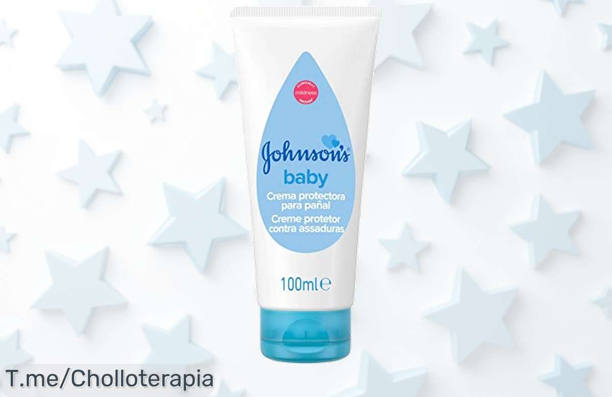 Adiós irritaciones con Johnson’s Baby Crema, la defensa suave que tu bebé necesita. ¡No dejes pasar este super chollo y cuida su piel! Compra ahora antes que se agote.