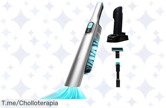 Aprovecha el ofertón de Cecotec Conga Rockstar Micro Essential: limpieza potente y silenciosa, 40 min de autonomía ¡No te lo pierdas, oferta limitada que vuela!