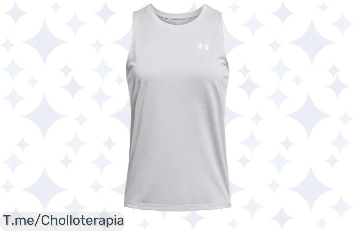¡Aprovecha el ofertón de la camiseta Under Armour Tech Tank Twist! Ligera, sin olores y te hará lucir increíble. ¡No esperes más, esta oferta súper chollo es por tiempo limitado!
