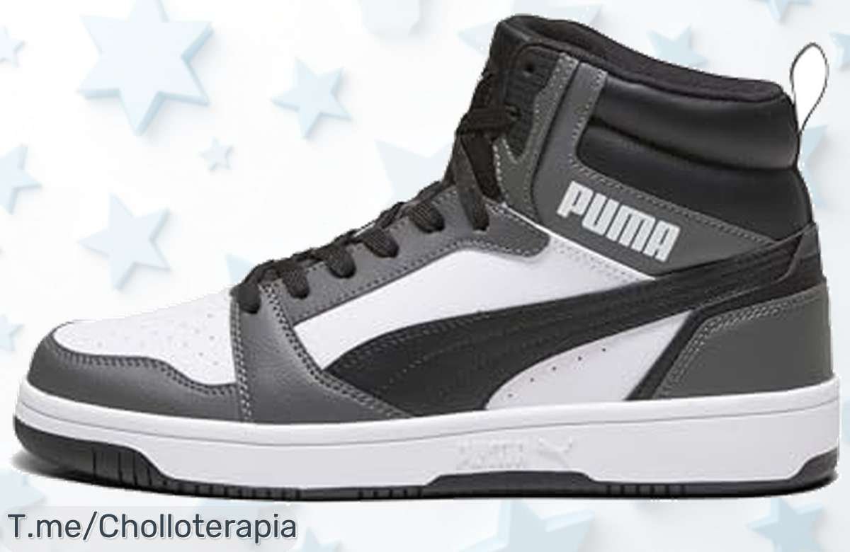 Atrapa El Confort Y Estilo Que Mereces Con Las PUMA Rebound V6: Suela De Goma Para Tracción Perfecta A Un Precio Loco. ¡No Te Pierdas Este Ofertón, Stock Limitado!