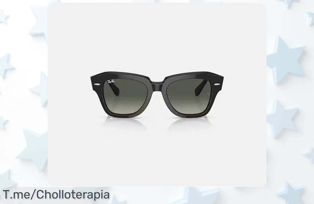 Atrapa el estilo con las Gafas Ray-Ban Wayfarer, ¡ofertón nunca visto! Luce increíble en cualquier ocasión y marca la diferencia. Hazte con las tuyas antes de que se acaben.