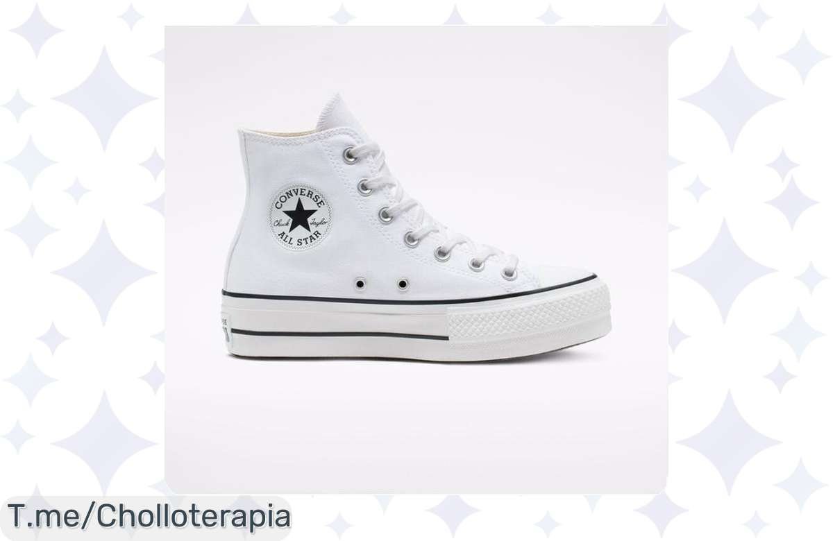 Atrapa el estilo retro con las Converse Chuck Taylor All Star en oferta única, elegancia y comodidad que no puedes dejar pasar ¡Consigue tu par antes de que vuelen!