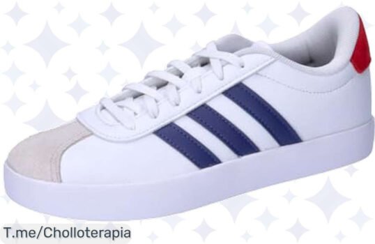 Atrapa el estilo y la comodidad con las adidas VL Court 30, un super chollo que tus peques amarán ¡No dejes pasar esta oferta limitada, corre a comprar ahora!