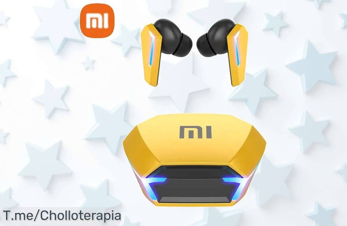 Atrapa el sonido perfecto con los auriculares inalámbricos M10 de XIAOMI, precio loco y resistencia al agua. ¡Llévatelos ya antes que se agoten!
