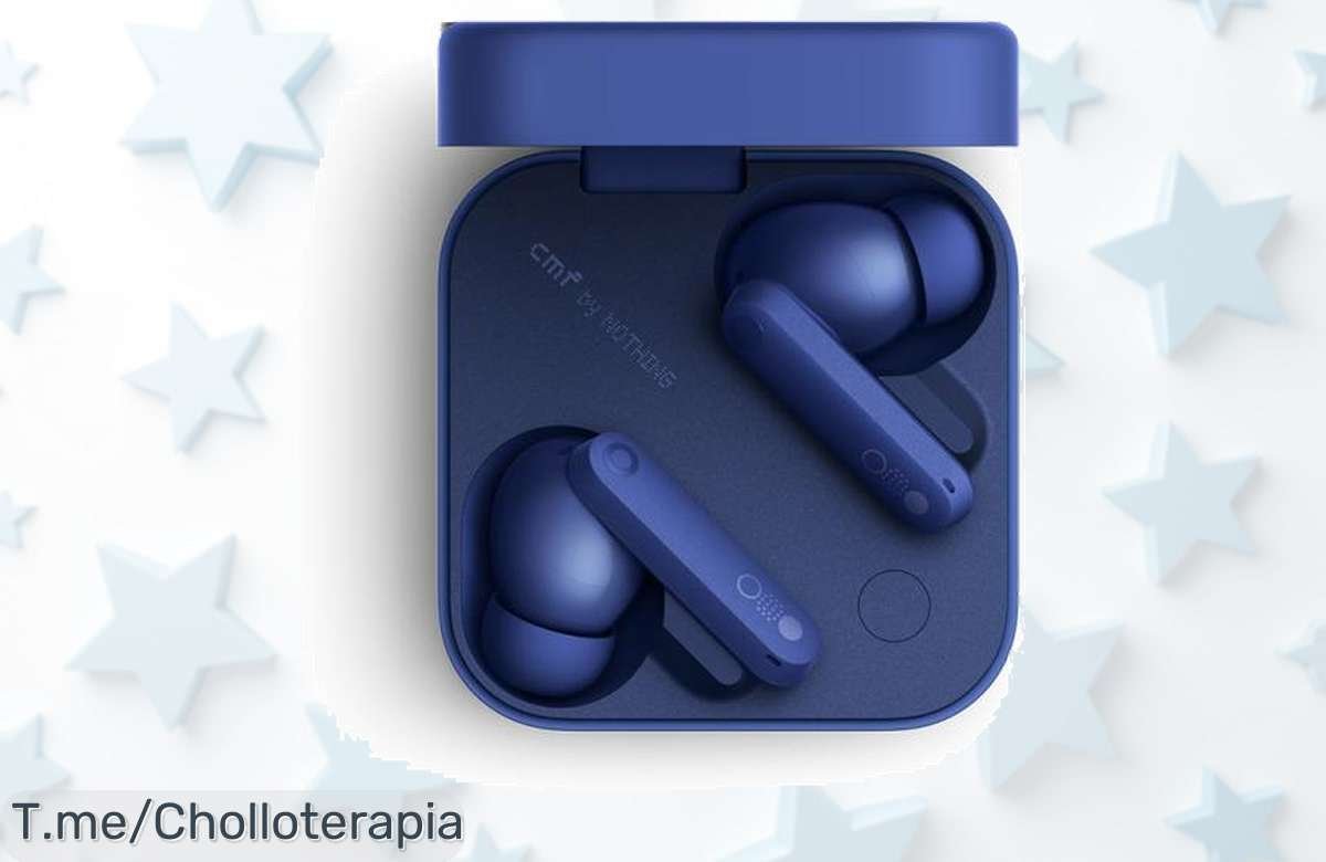 Atrapa el sonido que amas con los CMF Buds Pro 2: cancelación de ruido y hasta 11 horas de música en un super chollo. ¡Aprovecha esta oferta brutal antes de que vuelen!