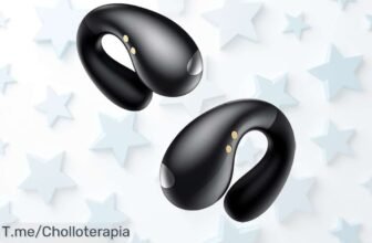 Atrapa el super chollo en auriculares de conducción ósea Bluetooth, disfruta del diseño abierto y entrena cómodo ¡Descuento brutal por tiempo limitado, compra ya!