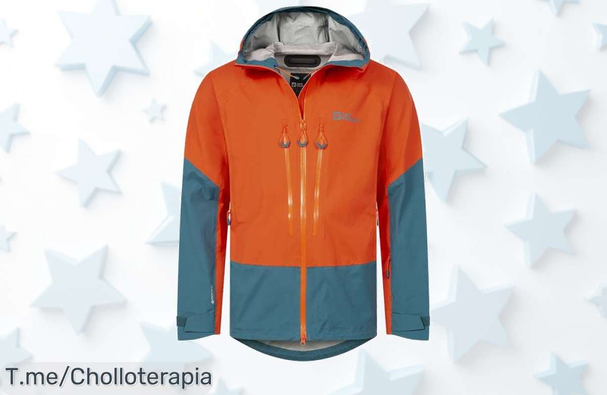 Atrapa la aventura con la chaqueta Jack Wolfskin Alpspitze 3L, resistencia al agua y diseño premium a precio loco. ¡No dejes que se agoten, actúa ya!