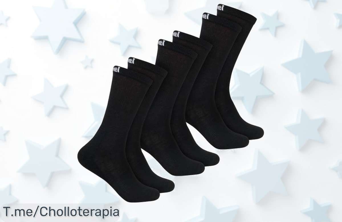Atrapa la comodidad con los hummel Mover Basic Unisex, 3 pares de calcetines que abrazan tus pies al mejor precio loco. ¡No te quedes sin ellos, compra ahora antes de que se agoten!