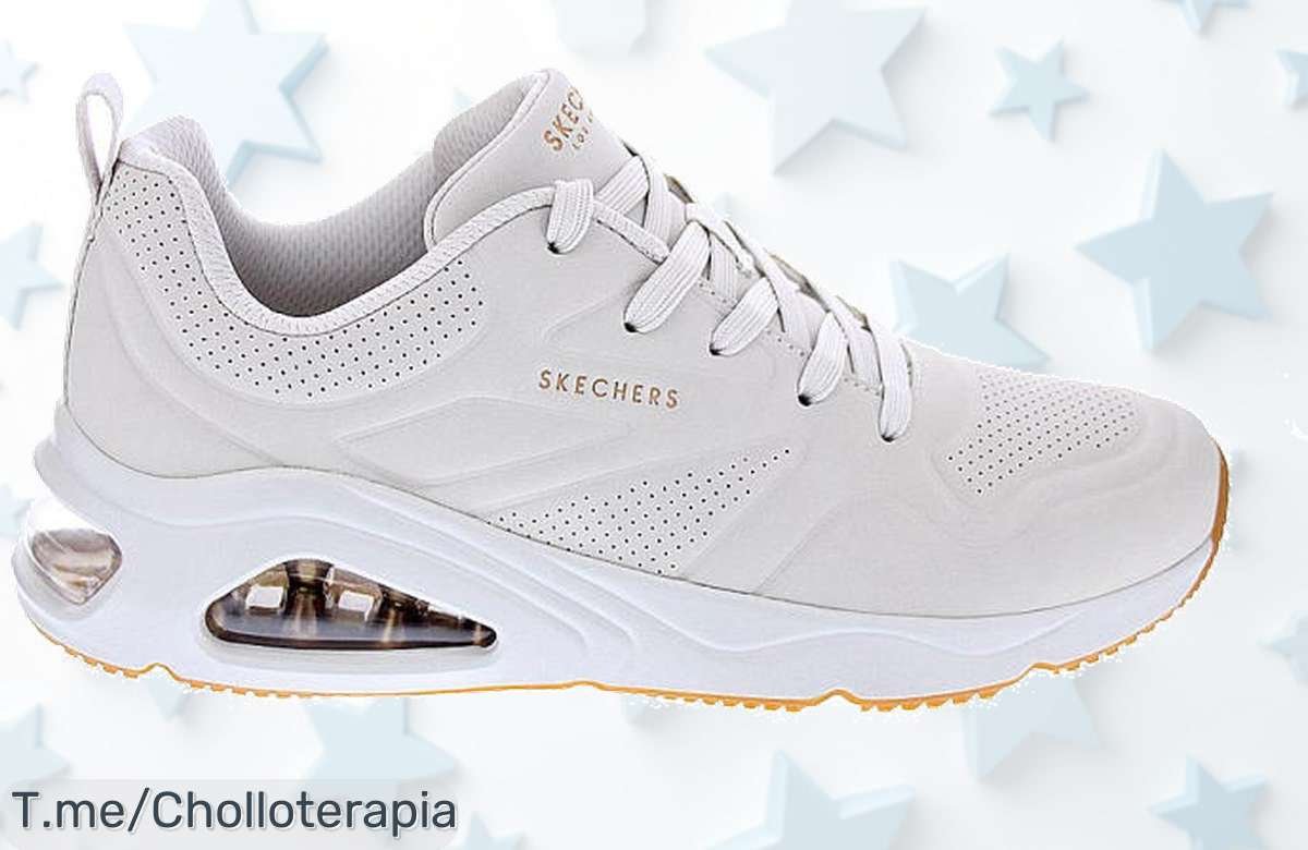 Atrapa la comodidad y el estilo con las Skechers Air Uno Blanco, disfruta de su ligereza inigualable. ¡No te pierdas este chollazo por tiempo limitado, actúa ya!