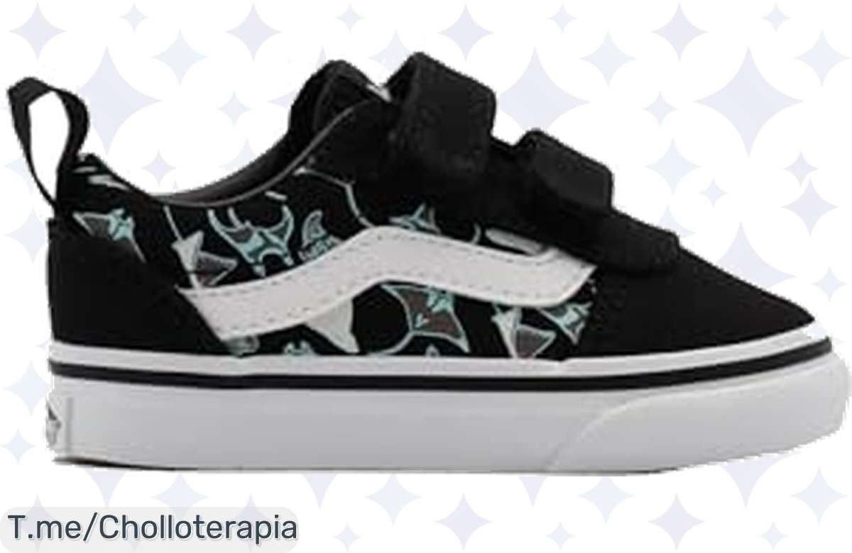 Atrapa la diversión con las Vans Ward Sea Creature Glow, zapatillas que brillan en la oscuridad y son perfectas para jugar. ¡No dejes pasar este super chollo!
