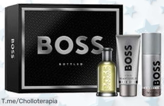 Atrapa la elegancia con el Estuche Boss Bottled a un precio loco y transforma tus días en una experiencia única ¡No dejes escapar esta oferta limitada, compra ya!