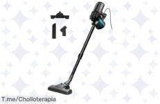 Atrapa la locura de limpieza con la Cecotec Aspiradora Vertical 2 en 1 ThunderBrush, potencia ciclónica y sin bolsas Super chollo limitado, ¡compra ya antes de que se agote!