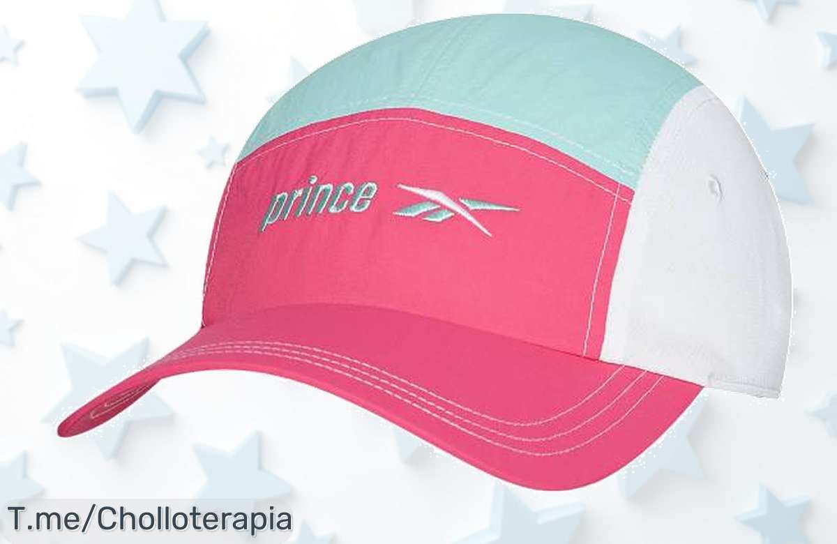 Atrapa la moda con la Reebok x Prince Gorra HD2764, un diseño único y cómodo que te hará destacar. No pierdas esta oferta limitada, ¡compra ya tu super chollo!