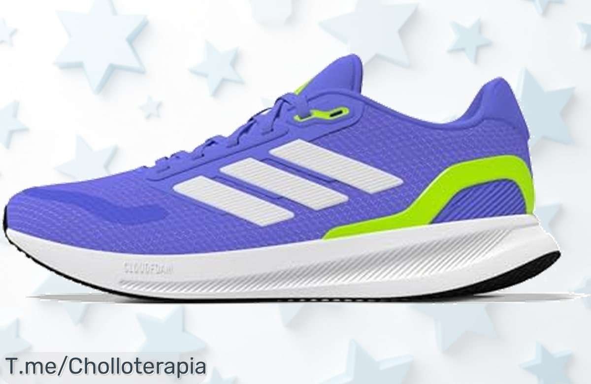 Atrapa tu ritmo con las adidas Runfalcon 5: Zapatillas cómodas y a la moda, confort brutal para correr. ¡No dejes pasar este ofertón! Stock limitado, actúa ya.