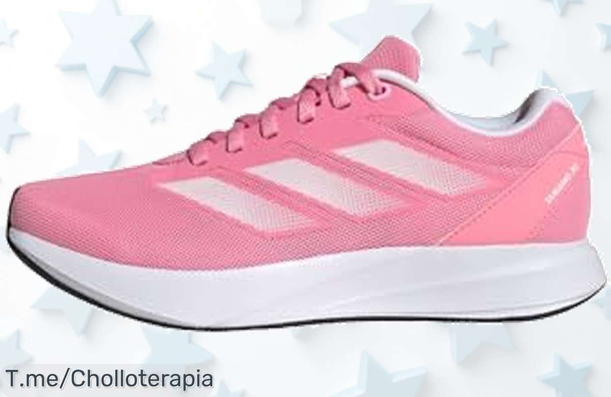 Atrapa tus zapatillas adidas Duramo RC en Bliss Pink a un precio loco, disfruta de su comodidad ligera y blanda, ¡compra ahora antes de que se agoten!