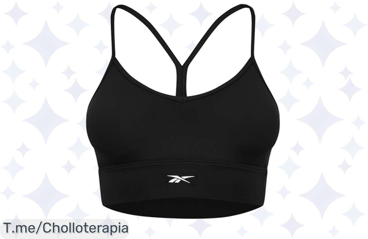 Atrévete a brillar con el Reebok WOR Tri Back Bra, sujeta tu energía y mantente fresca en cada entrenamiento. ¡No dejes pasar este super chollo, compra ahora antes de que se agote!