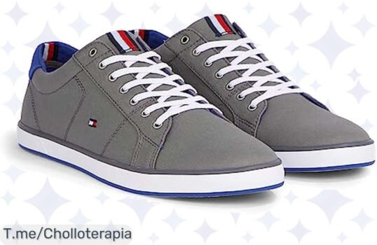 Atrévete a brillar con las Tommy Hilfiger H2285arlow 1d, unas zapatillas ultraligeras que se ajustan a tu pie y te brindan comodidad total ¡Hazte con ellas ahora en este super chollo!