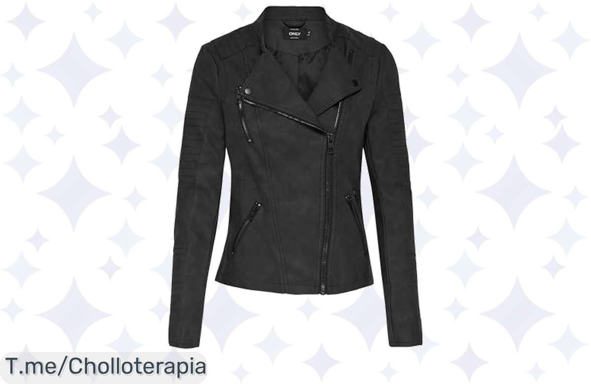 Atrévete a lucir asombroso con la chaqueta ONLAVA, un super chollo que te hará brillar y sentirte increíble. ¡Aprovecha este ofertón limitado y cómprala ya!