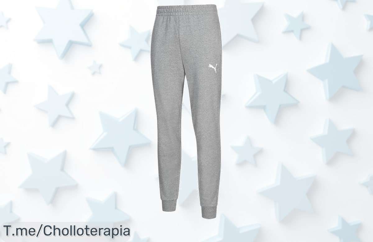 Atrévete a marcar la diferencia con PUMA teamGOAL: pantalones de chándal ultra cómodos y ligeros, ¡super chollo que vuela! Compra ahora y transforma tu estilo antes de que se acaben.
