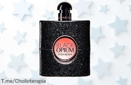 Atrévete a seducir con Black Opium de Yves Saint Laurent, un super chollo que enciende pasiones y te hará única ¡Haz tu pedido ahora antes de que se agote!