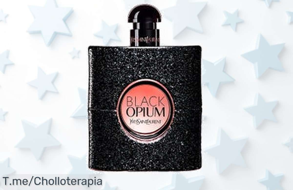 Atrévete a seducir con Black Opium de Yves Saint Laurent, un super chollo que enciende pasiones y te hará única. ¡Haz tu pedido ahora antes de que se agote!
