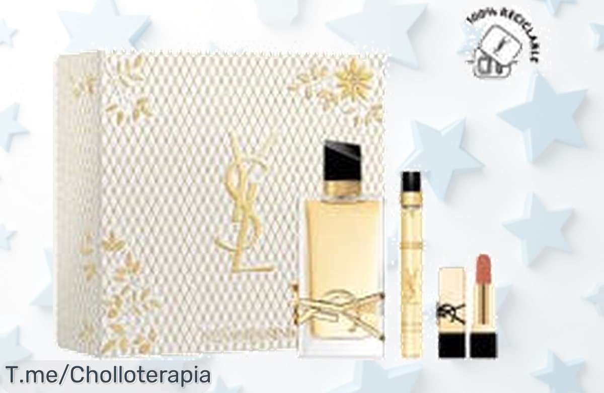 Atrévete a seducir con el Cofre Libre 90ML de YVES SAINT LAURENT, una fragancia irresistible en un ofertón limitada que no puedes dejar escapar. ¡Compra ya y conquista!