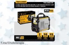 Atrévete a soldar como un pro con el DEKO Inversor de Arco: ligero y eficiente, ¡precio loco por tiempo limitado! Consigue este super chollo antes que se agote