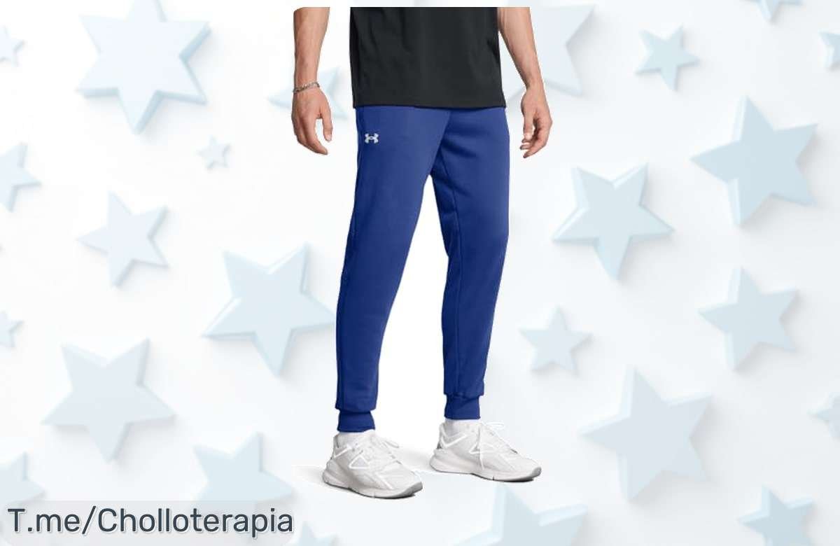 Atrévete a vivir la comodidad total con los Under Armour Rival Fleece Joggers, un super chollo que resalta tu estilo único. ¡Aprovecha este ofertón y compra el tuyo ya antes de que se acaben!